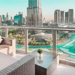 شقة Elite Royal - Full Burj Khalifa & Fountain View - Ambassador, دبي